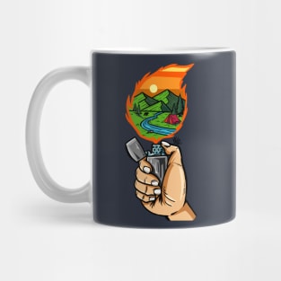 Fire Camping Mug